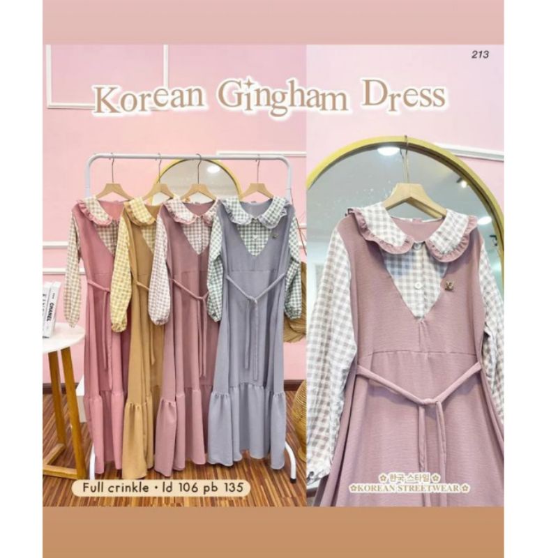dress gingham