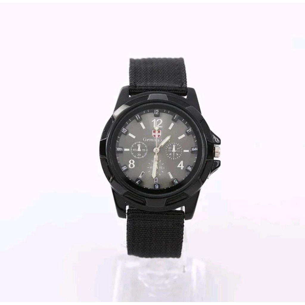 Jam Tangan Pria GEMIUS ARMY TALI BAHAN CANVAS (001C)