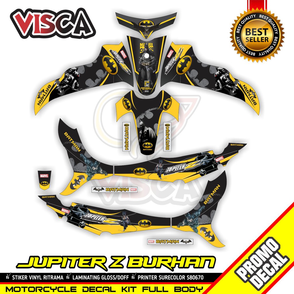 Decal Jupiter Z Burhan Full Body Stiker Jupiter Z Burhan Full Body Striping Jupiter Z Burhan Variasi