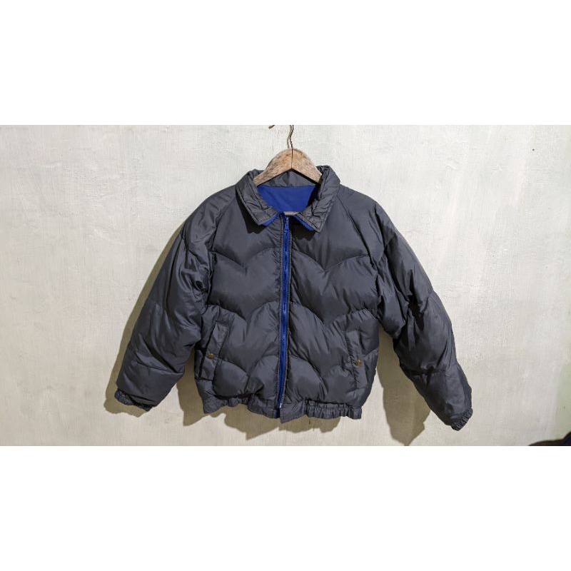 JAKET BULU ANGSA BOLAK BALIK SECOND