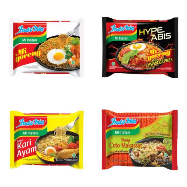 Indomie Satuan Mie Instan All Varian NEW Mie Nyemek Bangladesh