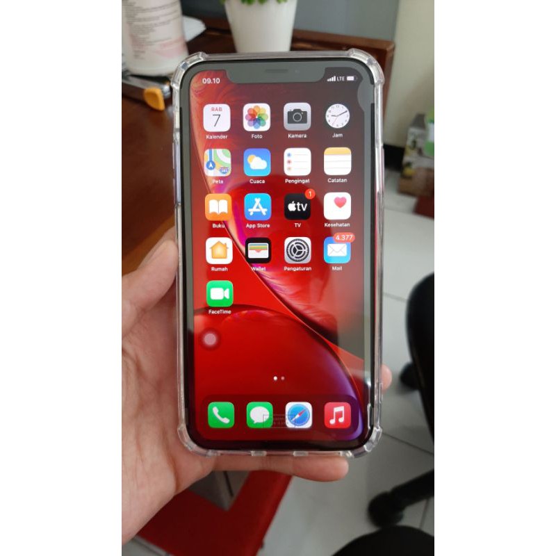 IPHONE XR 128GB RED SECOND IBOX - BARU SEHARI BELI