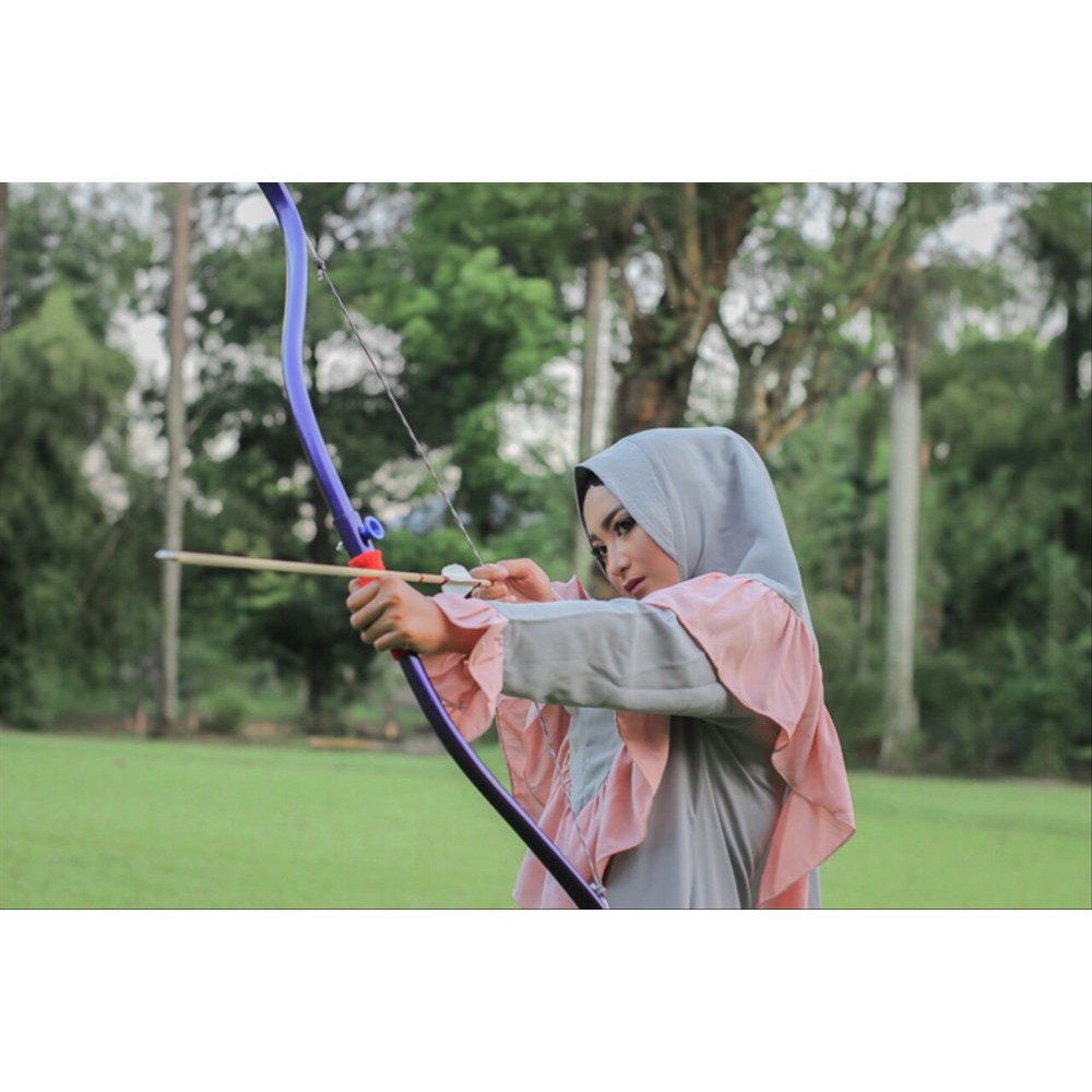 Busur Panah Horsebow pemula paket 3 arrow
