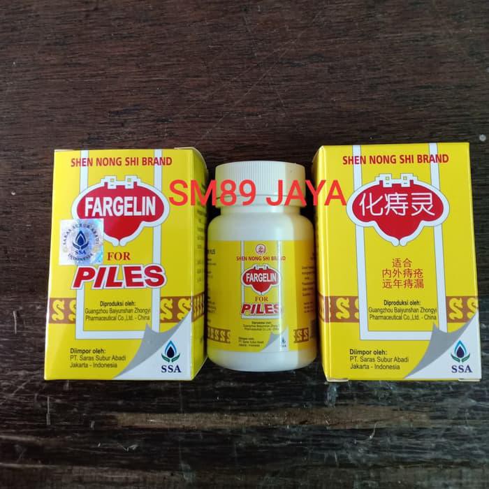 FARGELIN / PROTUSIR PILES - OBAT HERBAL WASIR /AMBEIEN
