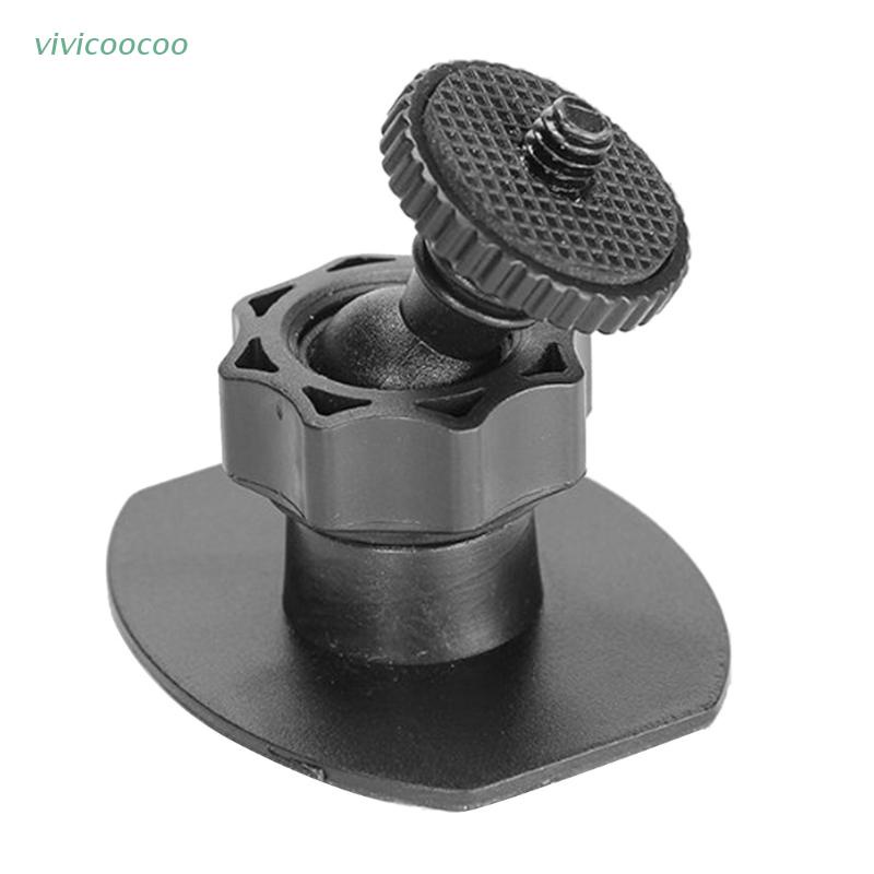 VIVI   Paste Stick Car Camera Mount Holder 1/4&quot; Screw Car DVR Mini Sticky Car Bracket