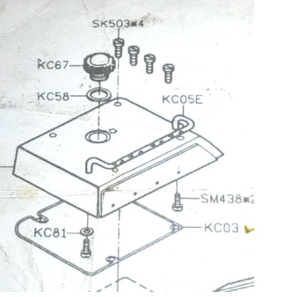 SK503 Original Siruba Mesin Jahit Obras