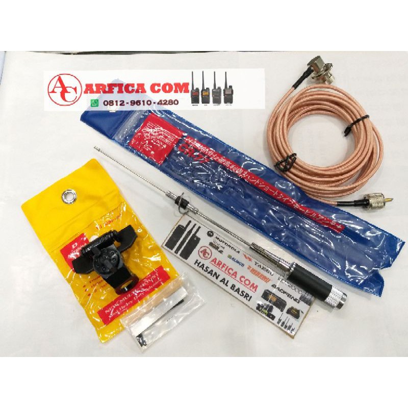 ANTENA MOBIL RADIO RIG SKY2 CR 77 FULLSET