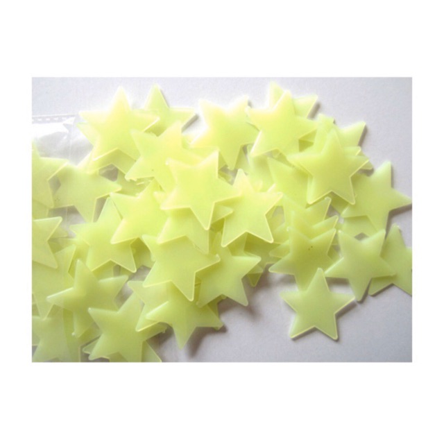 star tumblr sticker / sticker glow in the dark