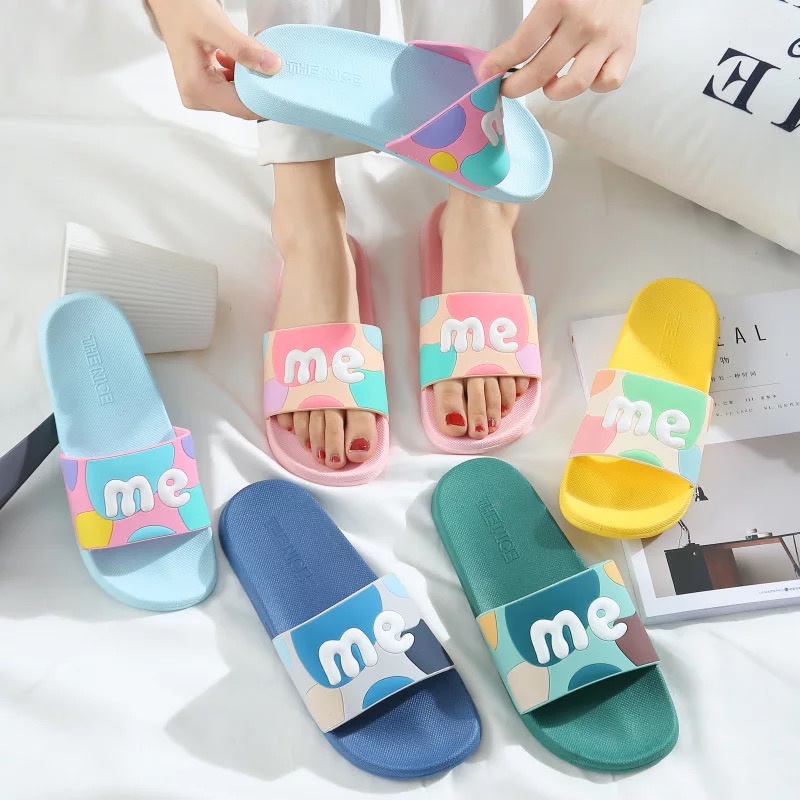 Sandal anak Perempuan Selop  Karakter Lucu / Sandal Anak Jelly Import ME Rainbow 1931 - A5 / Sandal Anak perempuan selop model korean style lucu