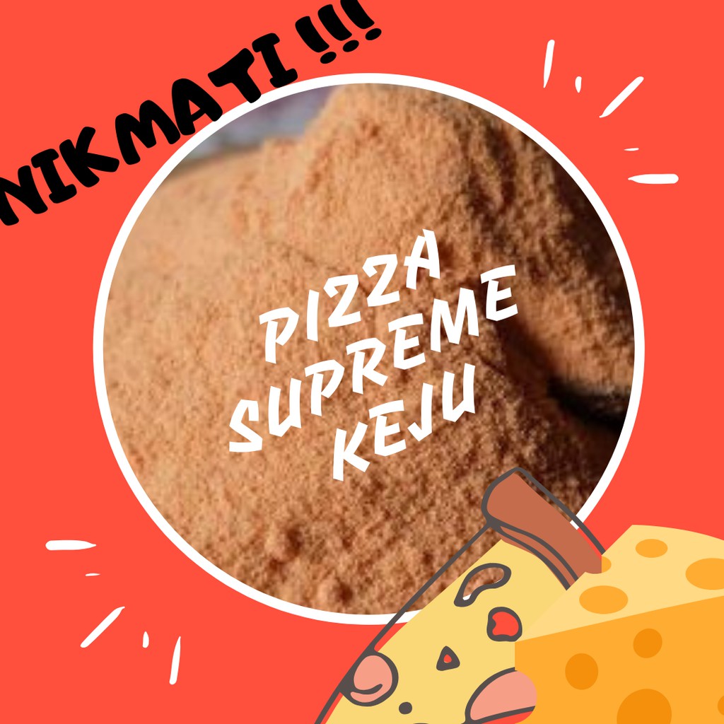 

Bumbu Tabur Premium Rasa Pizza Aneka Rasa Pizza Original, Hot Chilli Pizza, Pizza Supreme Keju