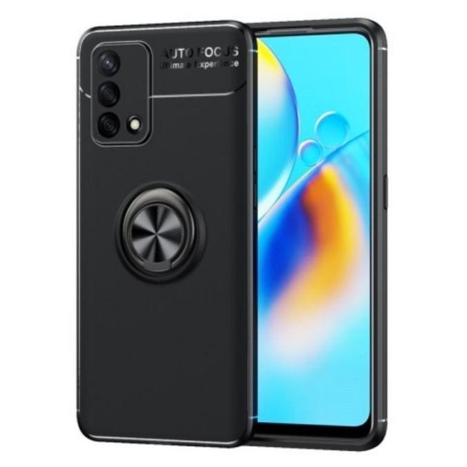 OPPO A74 4G SOFT CASE AUTO FOCUS IRING SOFT CASE OPPO A74 4G IRING - HITAM / BLACK