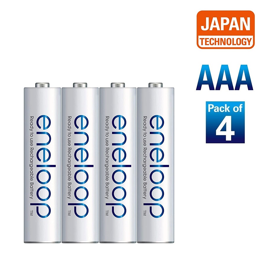 Baterai Panasonic Eneloop Rechargeable Battery AAA 750mAh isi 4pcs
