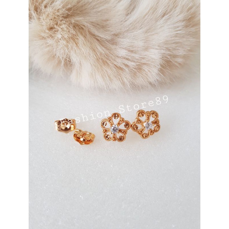 Anting Bunga Anting Tusuk motif bunga cantik xuping import