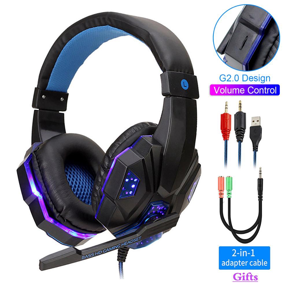 computer gaming headset with microphone