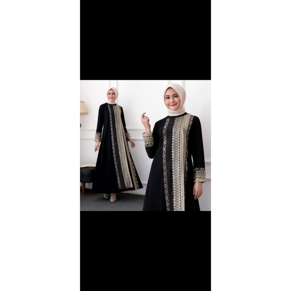 Abaya hitam turkey ori