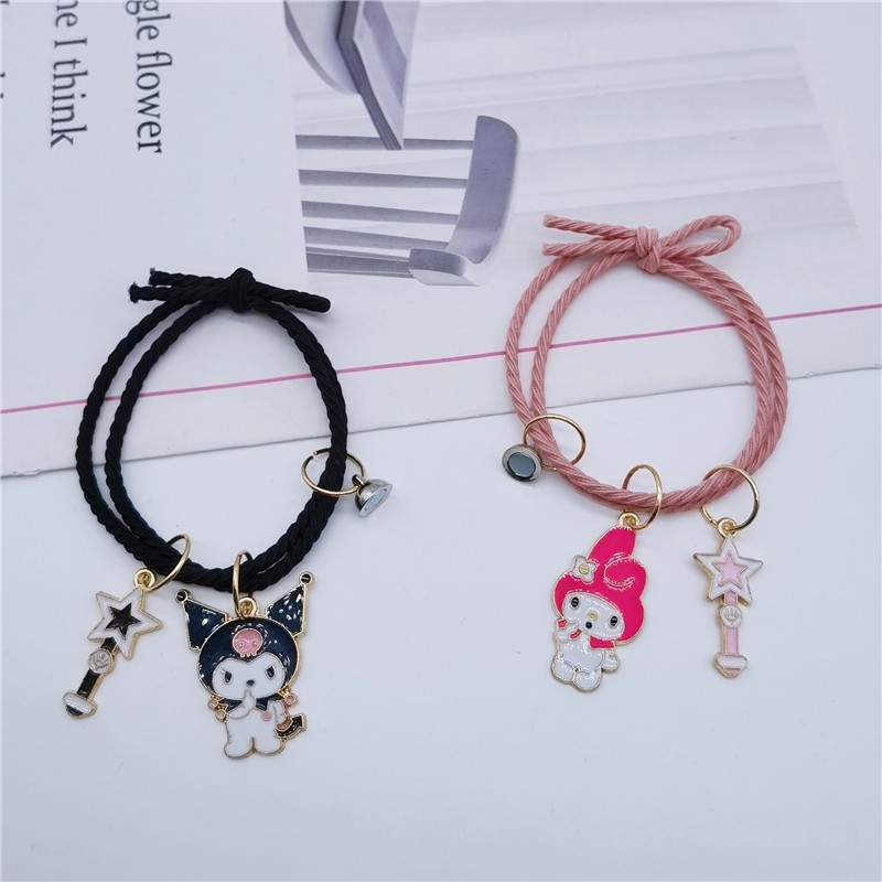 AZ119 [Cod][Ready Stock]2pcs/1pasang Gelang Magnet Couple Gelang Tali Couple Magnet Attract Persahabatan Bracelets