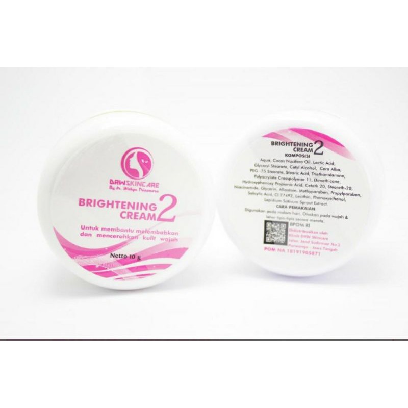 cream malam drw skincare