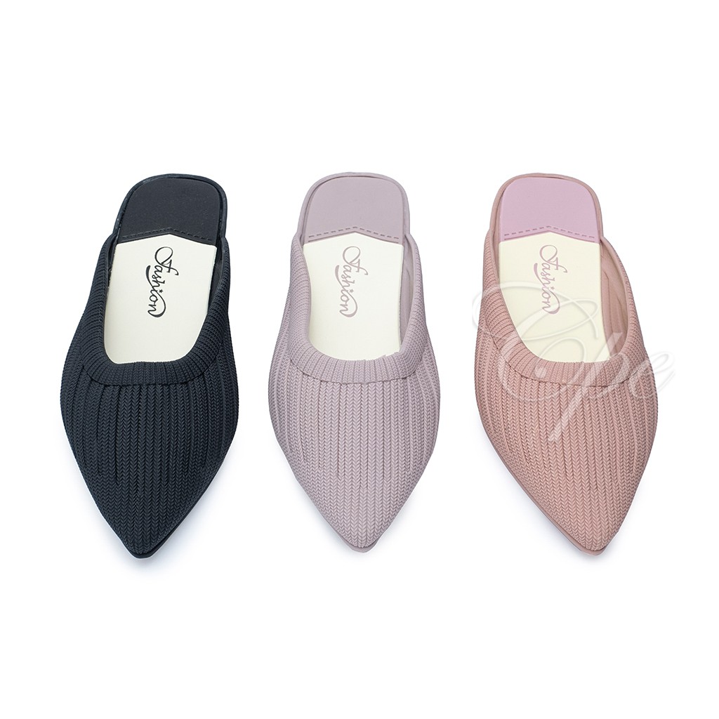 CPE SLPM 1909 Sandal Slop Slip On Teplek Wanita Sandal Cewek-7