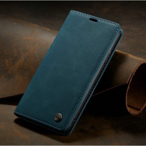 Case Retro Premium Flip Cover Wallet Caseme Xiaomi Redmi Note 10 Note 10s Flip Cover Magnet