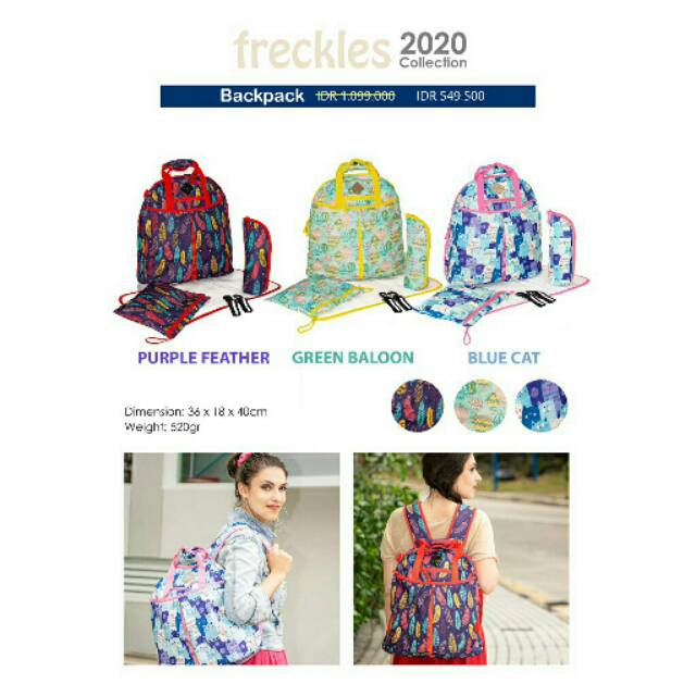 Okiedog freckles backpack