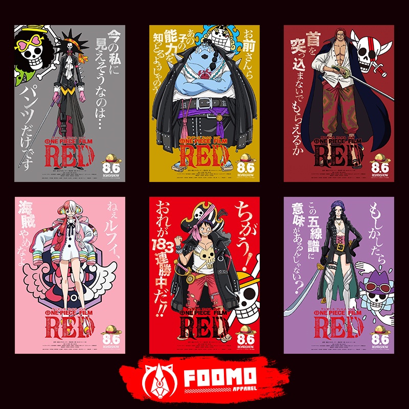 Poster Anime One Piece Red Movie
