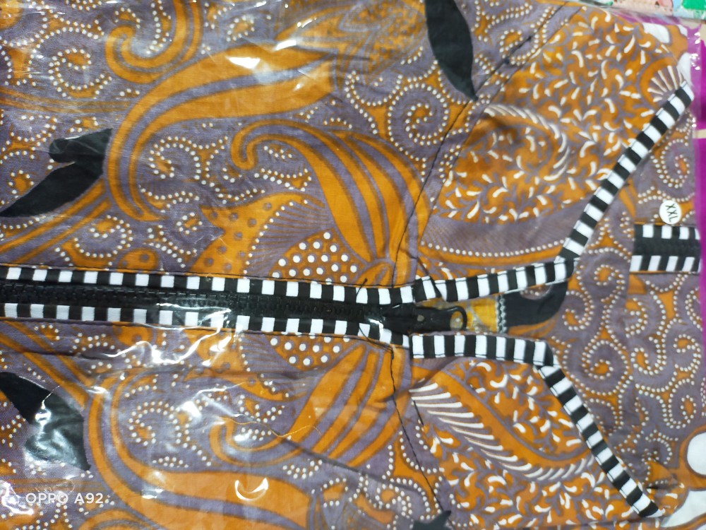 Atasan Batik Wanita Terbaru Ziper