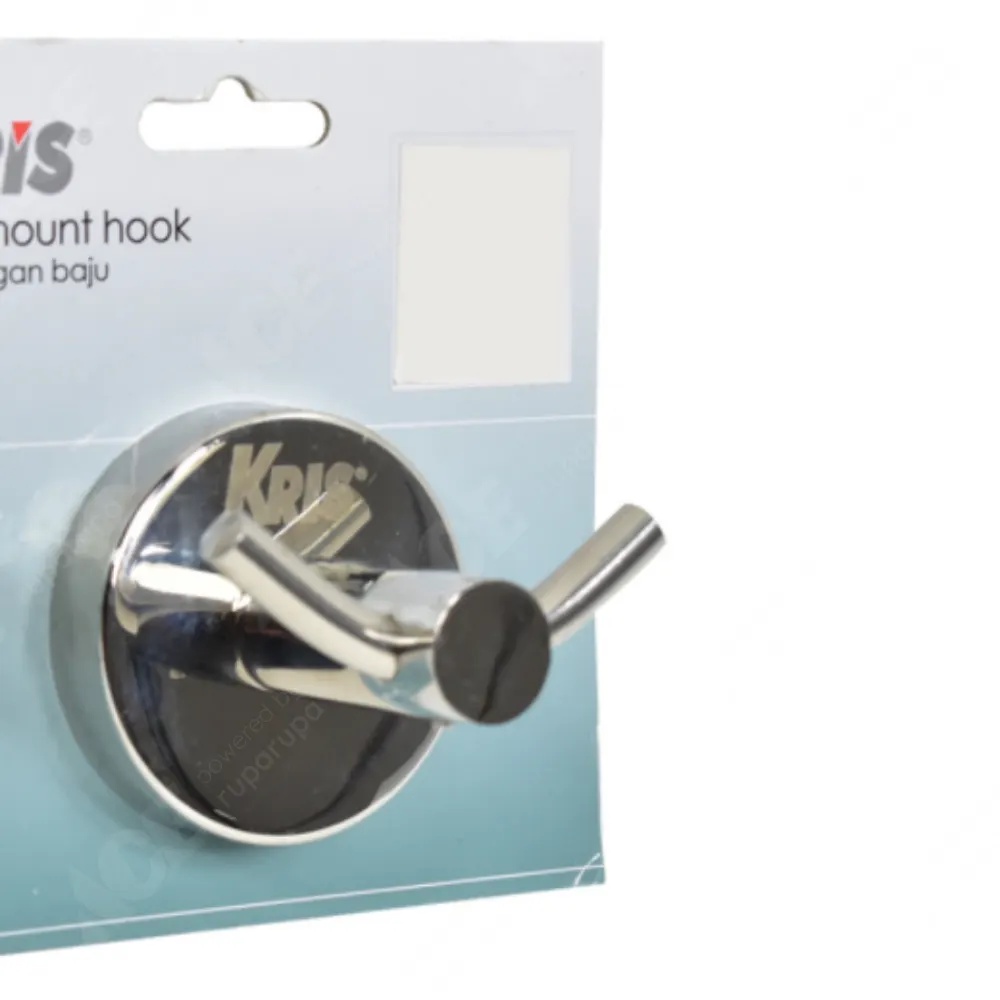 Ace Kris Gantungan Dinding 2 Pengait 7x 5.9x5.9 Cm - Silver