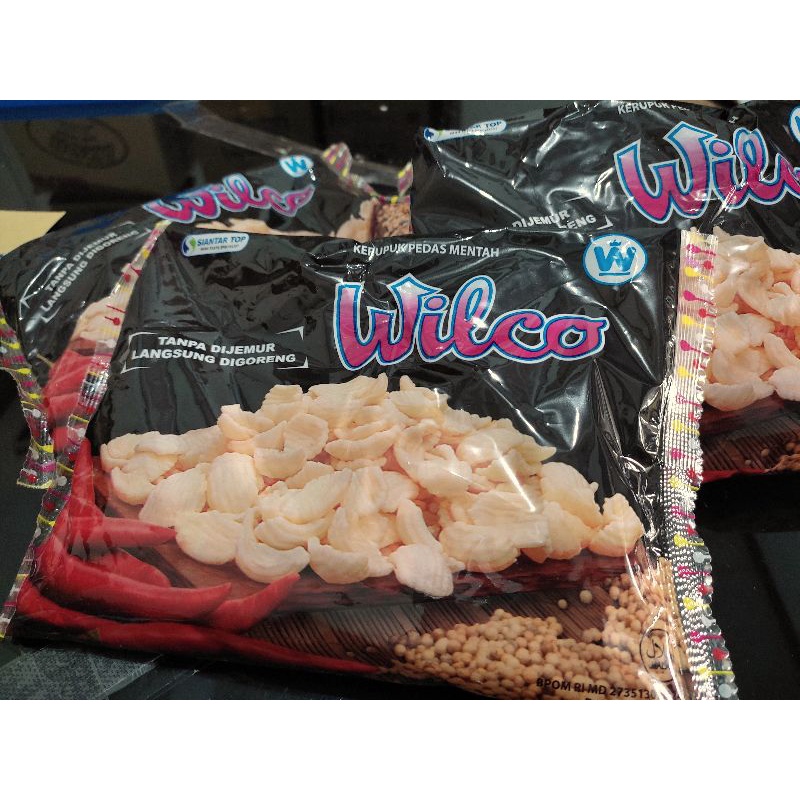 

WILCO KERUPUK PEDAS BUKUR KARTON DOS 50'S