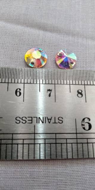 DIAMOND RESIN BULAT PELANGI 8, 10, 12 DAN 14MM