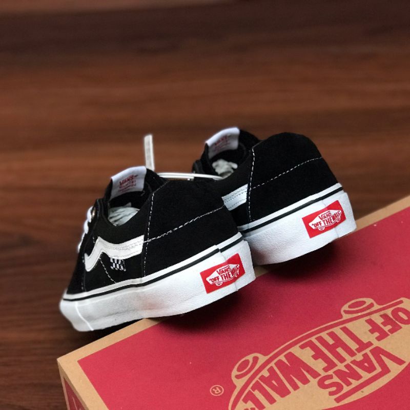 Vans sk8 low pro black white