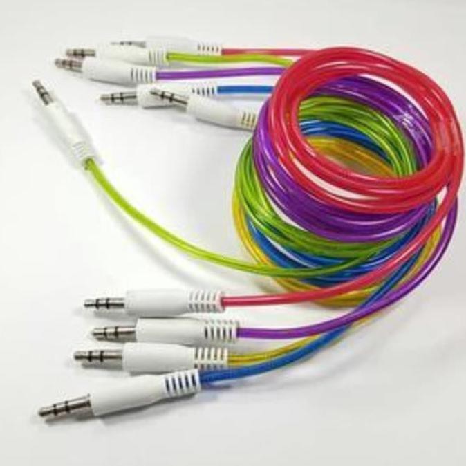 GRATIS ONGKIR KABEL AUX AUDIO JACK HANDPHONE / KOMPUTER KE SPEAKER TERLARIS