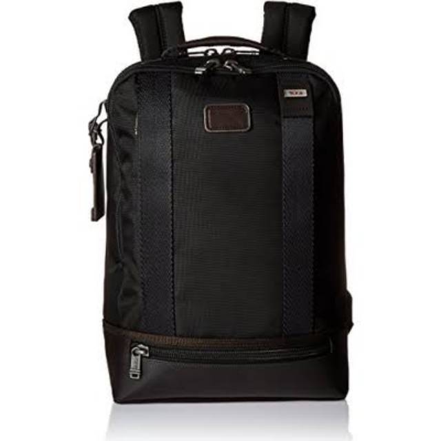 Tas Tumi Dover Kulit leather backpack bag laptop