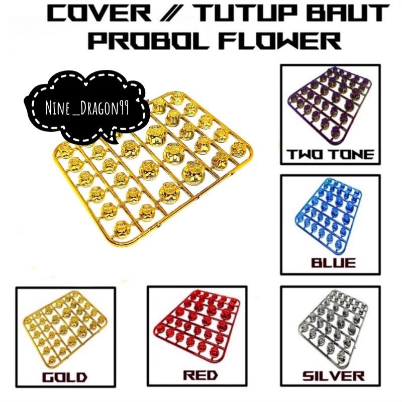 Cover Baut Tutup Baut Probolt Flower Monel Tutup Baut