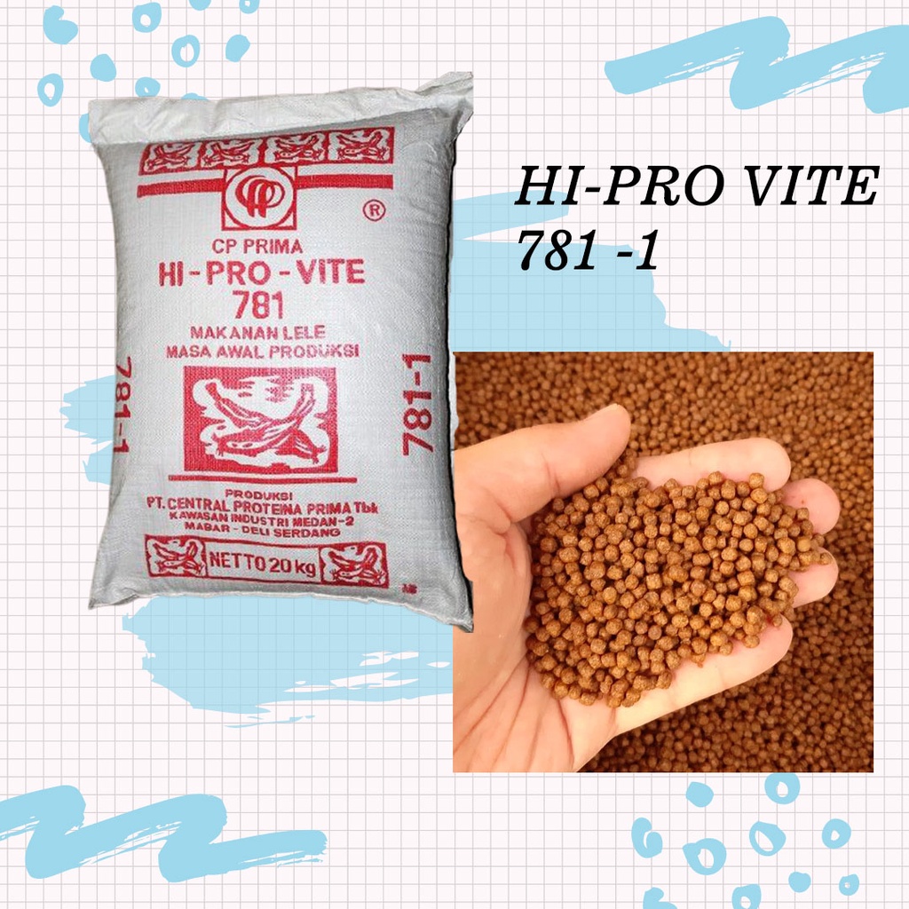 Pelet, Pakan, dan Makanan Ikan Lele, Gurame, dan Nila Murah 1kg 781