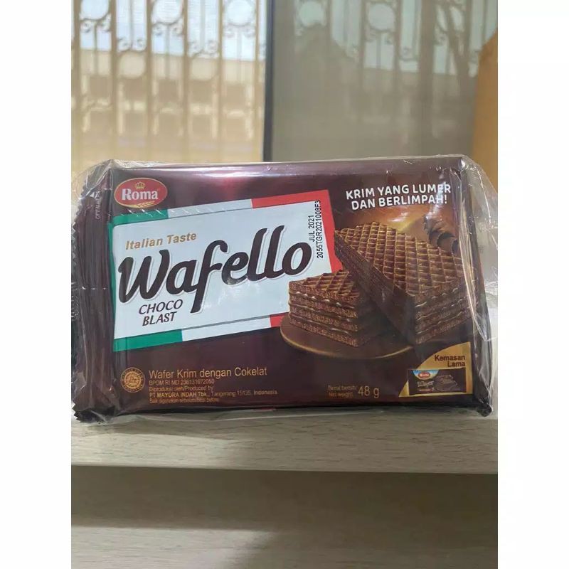 

ROMA WAFER WAFELLO @48GRAM ISI 10PC