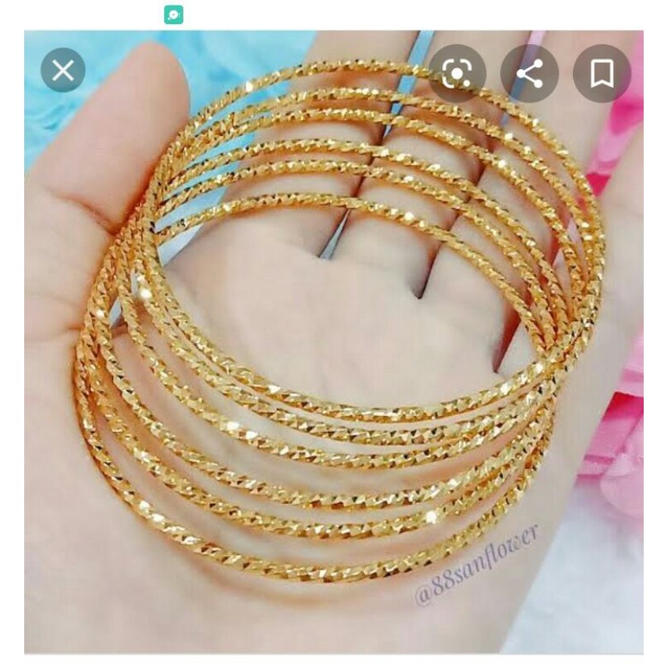 gelang kroncong emas dewasa