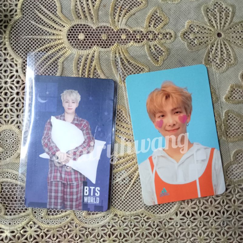 (READY) PHOTOCARD JIMIN BTS WORLD NAMJOON LY ANSWER F OFFICIAL