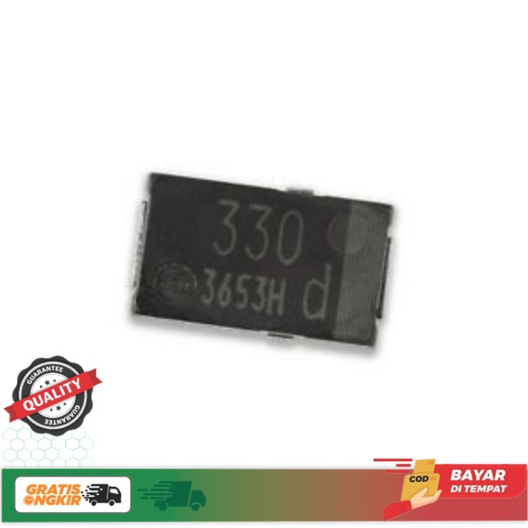 CAPACITOR KAPASITOR SMD TANTALUM 330UF 2.5V