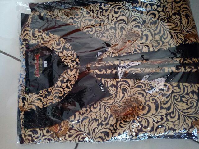 Gamis Batik Couple Pria Wanita Kondangan Seragam Pesta