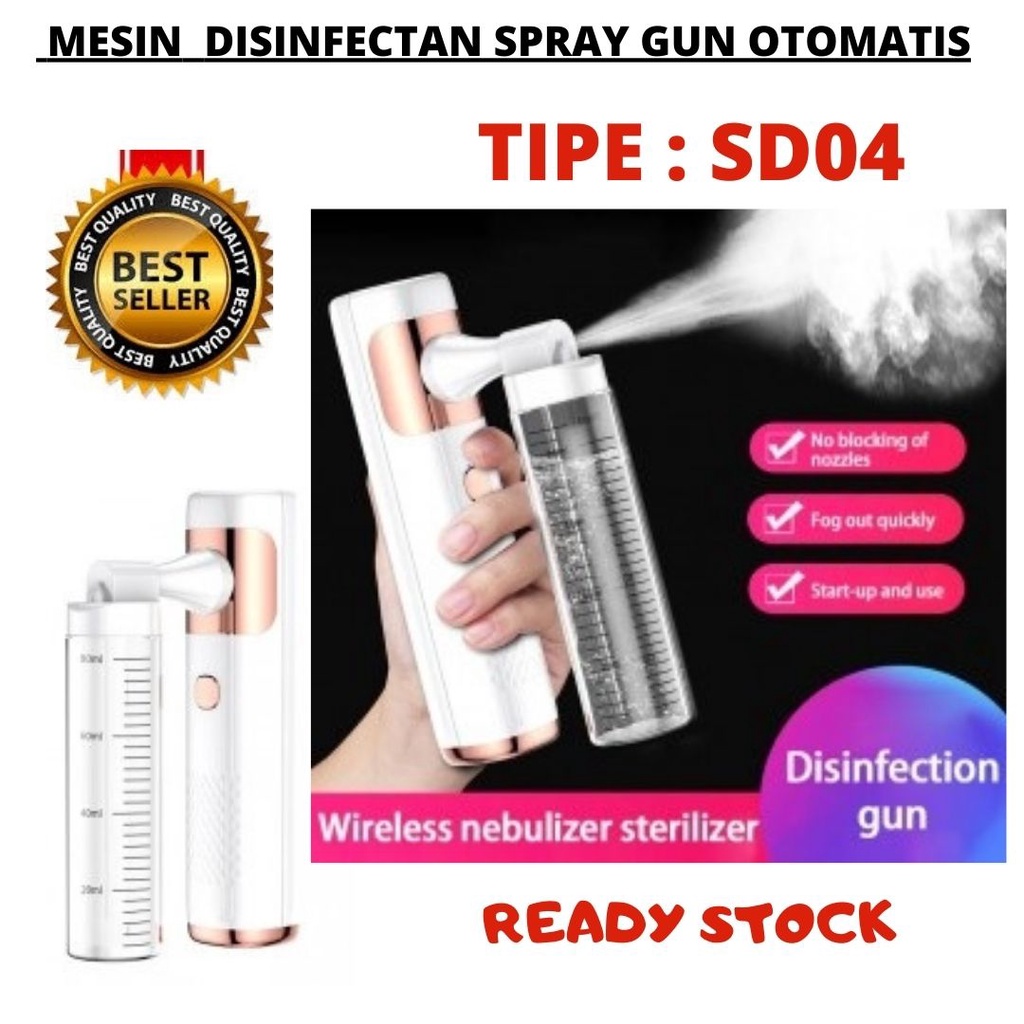 Mesin Alat Penyemprot Disinfektan Spray Gun Otomatis Ruangan Dan Tanaman