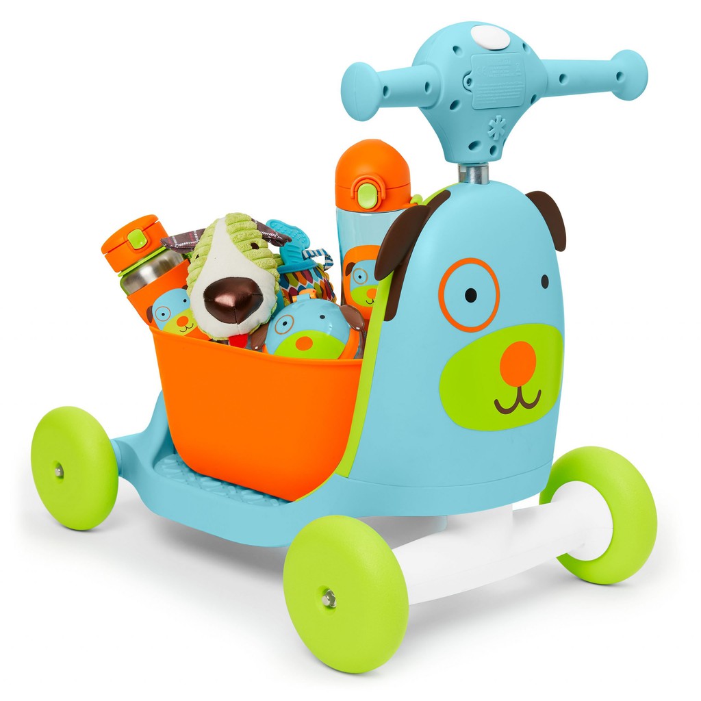 Skip Hop Zoo Ride-On Toy Dog / Scooter Anak