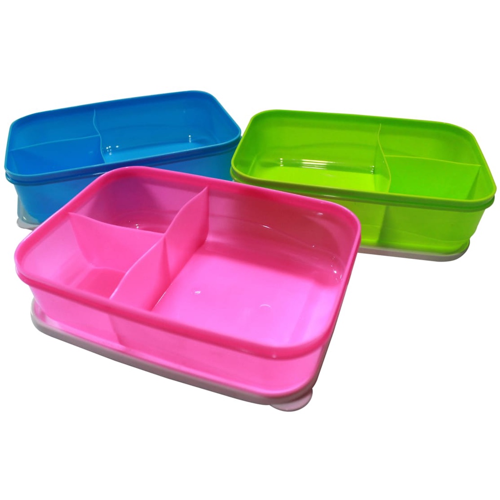 Lunch Box Mutiara 900mL - Tempat Makan Anak - Kotak Makan Bekal - Catering Box - Ompreng  Souvenir Ulang Tahun