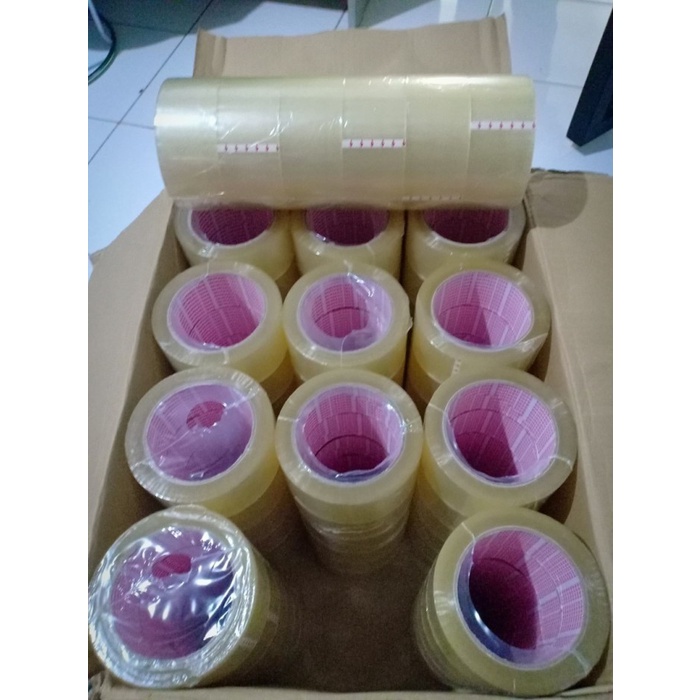 

Lakban Daimaru 2 Inchi Bening 48 mm x 90 Yard OPP Original