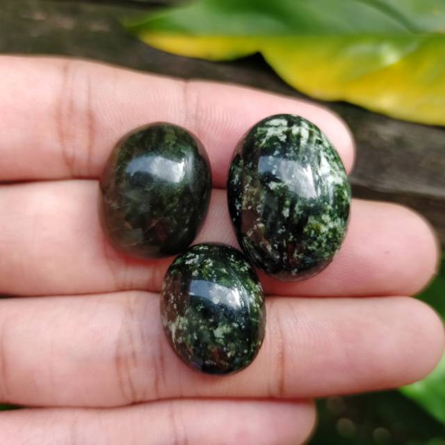 Giok hitam totol aceh batu akik natural original akik murah akik 