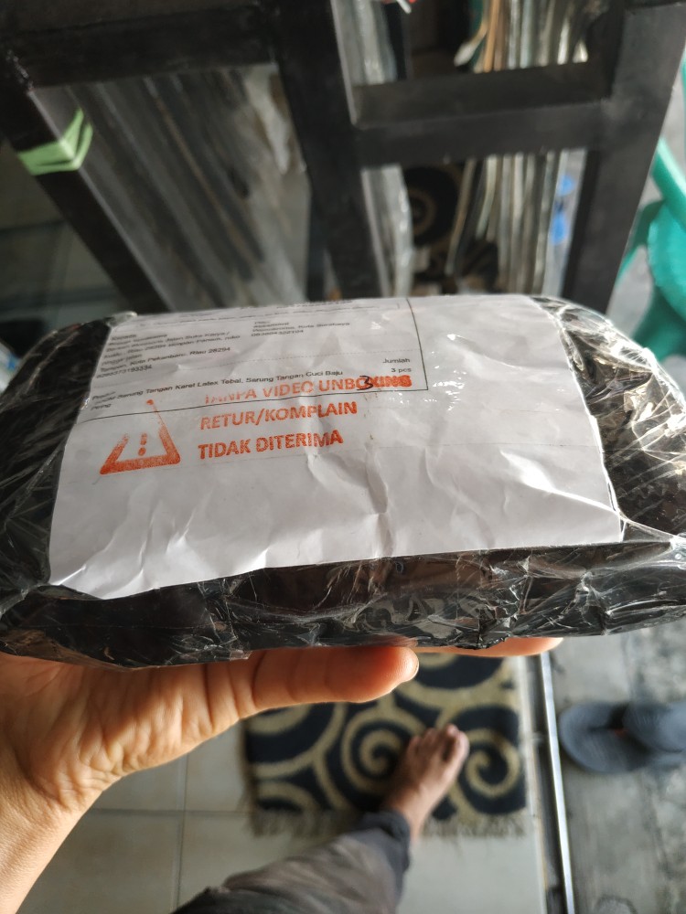 Sarung Tangan Karet Latex Panjang Tebal Cuci Piring 50 Cm Premium