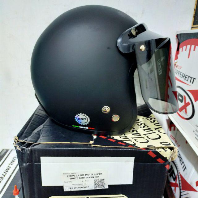 Jual Helm Bogo Retro Classic DAG Indonesia|Shopee Indonesia