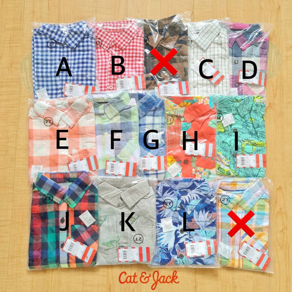 Kemeja Anak Laki-Laki "Cat&Jack"
