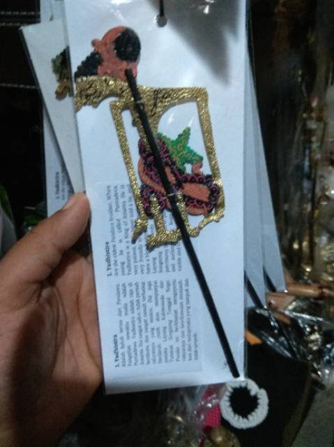 (BISA COD) SOUVENIR MINIATUR WAYANG KULIT MINI SUNDUK RAMA SHINTA GATOKACA OLEH OLEH EKSPORT