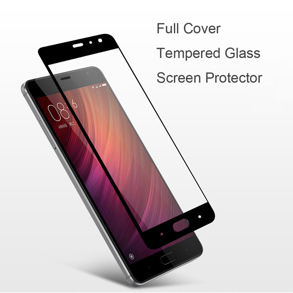 TEMPERED GLASS ANTI GORES KACA FULL COVER XIAOMI REDMI PRO