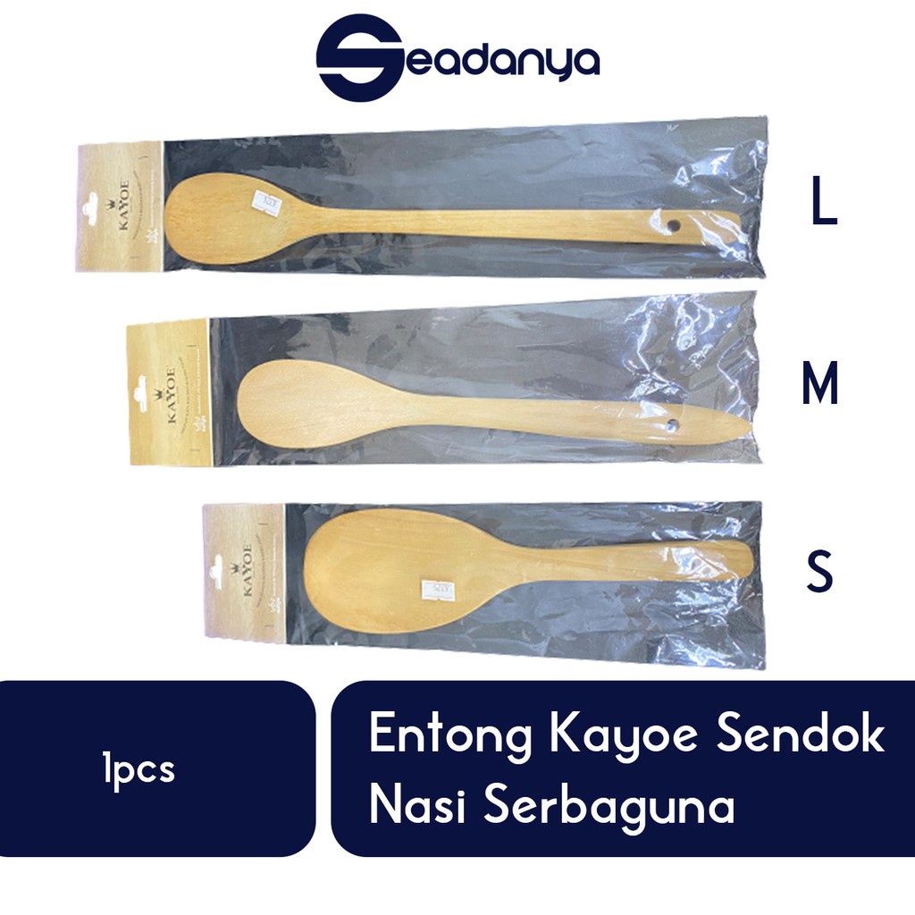 

Entong Kayoe Nasi 1pcs 2 Ukuran-Sendok Nasi Serbaguna/Centong Beras/Tidak Mudah Lengket/Food Grade